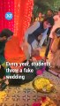 Pakistani students throw fake wedding at university, go viral on social media