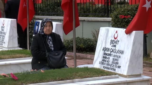 ÇANAKKALE ZAFERİ'NİN 108'NCİ YILDÖNÜMÜNDE ŞEHİTLER, ANTALYA'DA TÖRENLERLE ANILDI