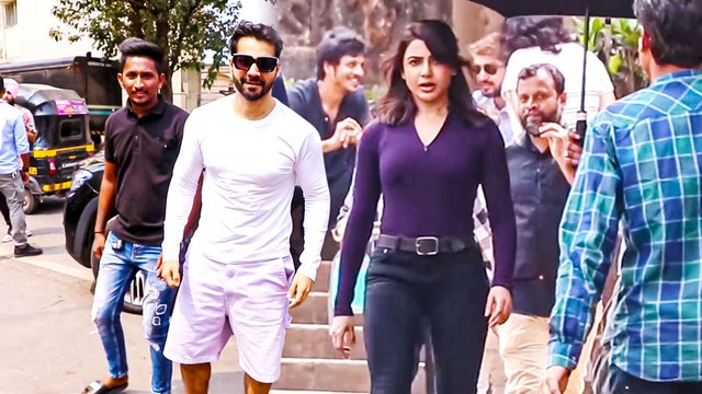 Samantha Ruth Prabhu & Varun Dhawan Shooting Together