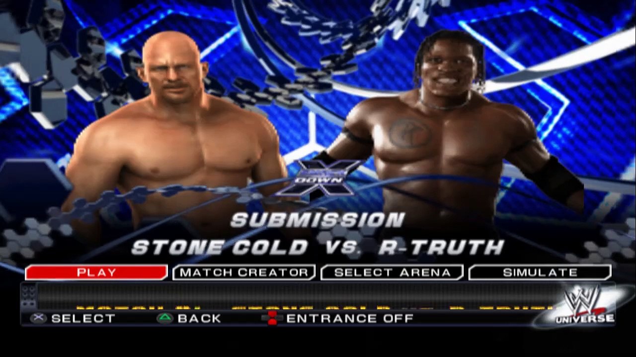 WWE SmackDown vs. Raw 2011 Stone Cold vs R-Truth
