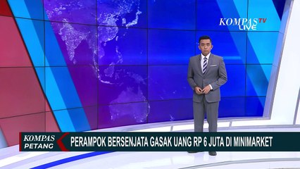 Video herunterladen: Bawa Senjata Api, 2 Orang Perampok Gasak Rp6 Juta di Minimarket dan Lukai Pegawai!