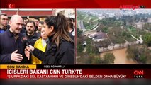 Şanlıurfa'daki sel felaketinde son durumu Bakan Soylu, CNN Türk'te açıkladı