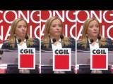 Giorgia Meloni alla Cgil Ferragni Non pensavo fosse una metalmeccanica