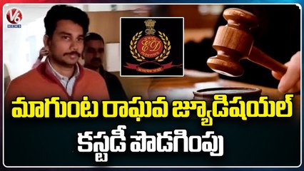 Magunta Raghava Judicial Custody Extended In Delhi Liquor Policy Scam | V6 News