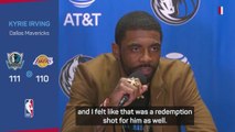 Kyrie and Kidd celebrate Kleber 'redemption shot'