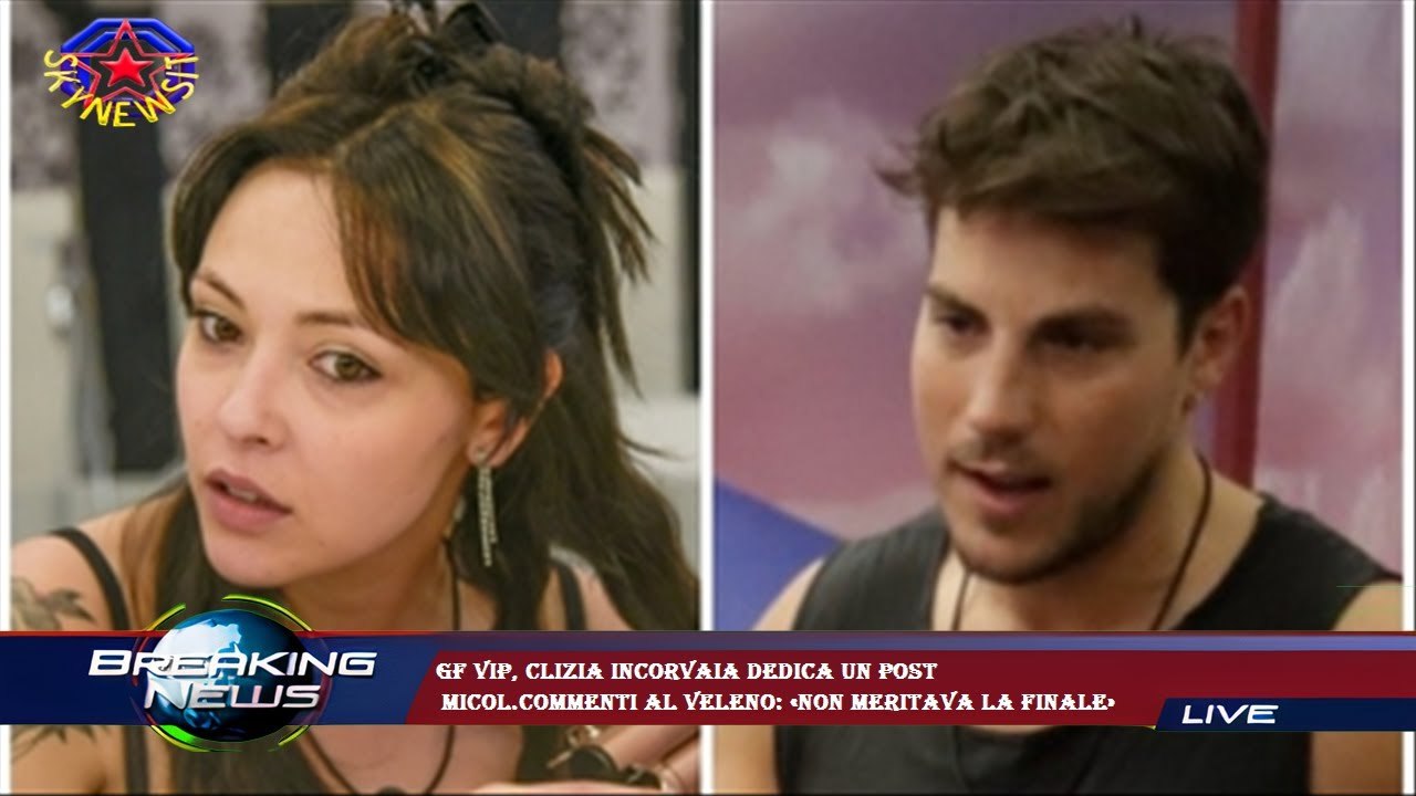 Gf vip, Clizia Incorvaia dedica un post  Micol.Commenti al veleno: «Non meritava la finale»