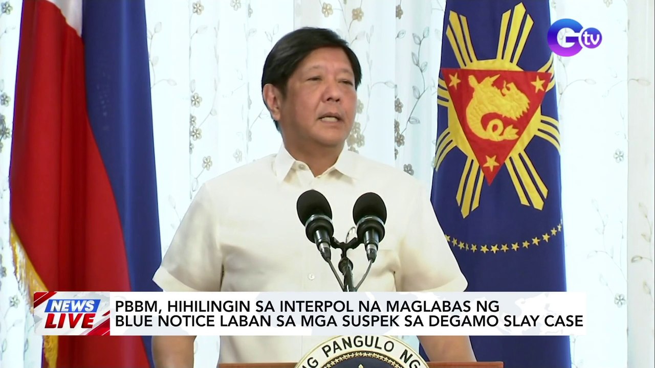 PBBM, hihilingin sa Interpol na maglabas ng blu...