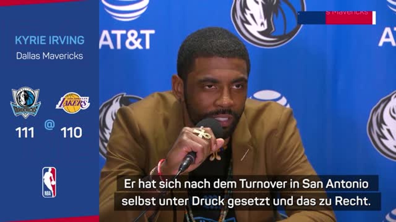 Kyrie und kidd feiern klebers "erlösungswurf"