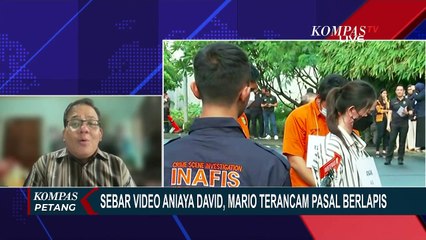 Sebarkan Video Penganiaayan David, Kriminolog: Mario Bisa Terjerat UU ITE!