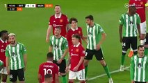 Real Betis 0-1 Manchester United European League Round Of 16 Match Highlights & Goal