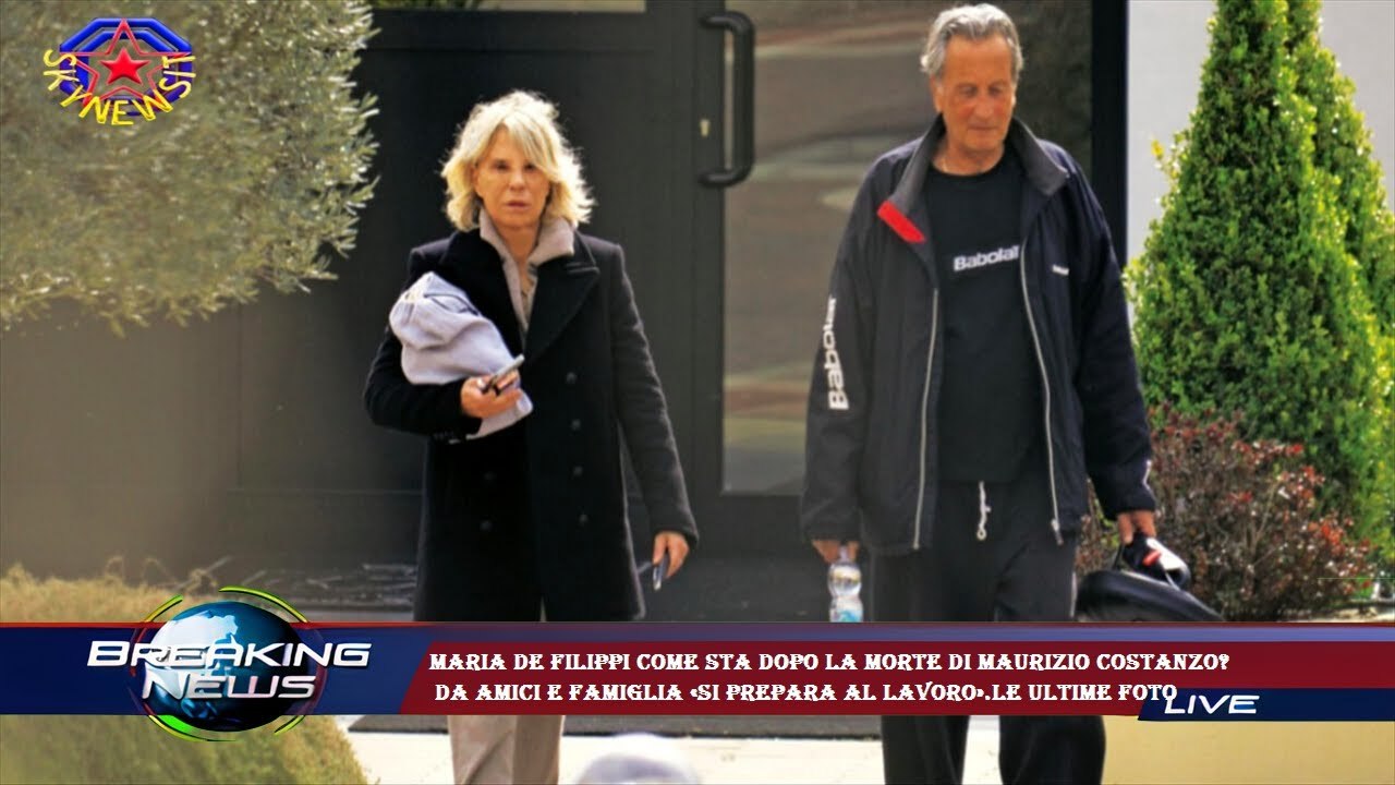 Maria De Filippi come sta dopo la morte di Maurizio Costanzo?  da amici e famiglia «si prepara al la