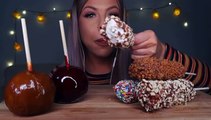 Satisfying Free ASMR Ice Cream Eating - Sweet and Creamy Treats for Your Relaxation