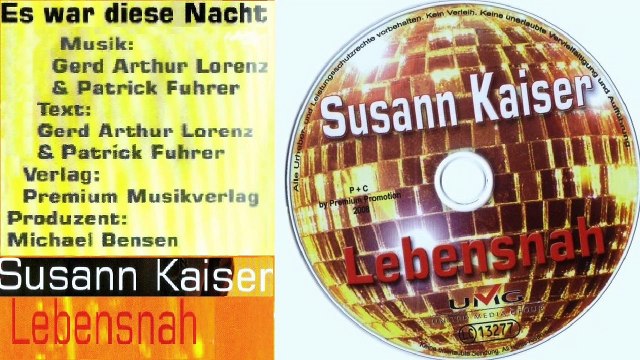 SUSANN KAISER — Es war diese Nacht