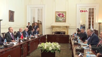 Türkiye ile Mısır heyetleri arasında görüşme