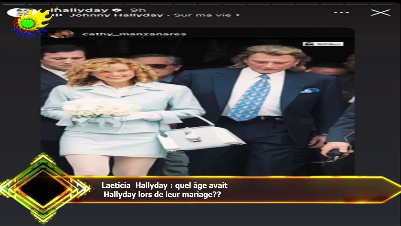 Laeticia Hallyday : quel âge avait  Hallyday lors de leur mariage??