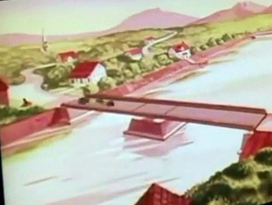 Popeye (1933) E0182 Double-Cross-Country Race