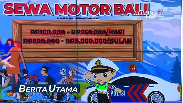 Jadi Incaran Wisatawan Asing dan Domestik, Ternyata Segini Harga Sewa Motor di Bali