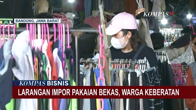 Soal Larangan Impor Pakaian Bekas, Warga Bandung Akui Merasa Keberatan