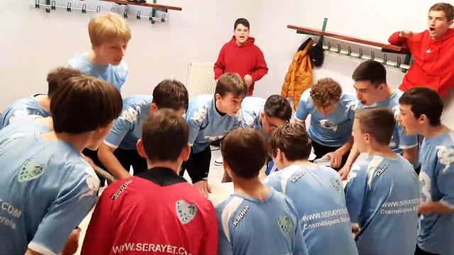 U15 /// LE CHANT DE LA VICTOIRE CONTRE QUETIGNY (18/03)