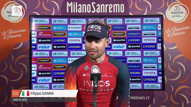 Milan-San Remo 2023 - Filippo Ganna : One of my best races ever