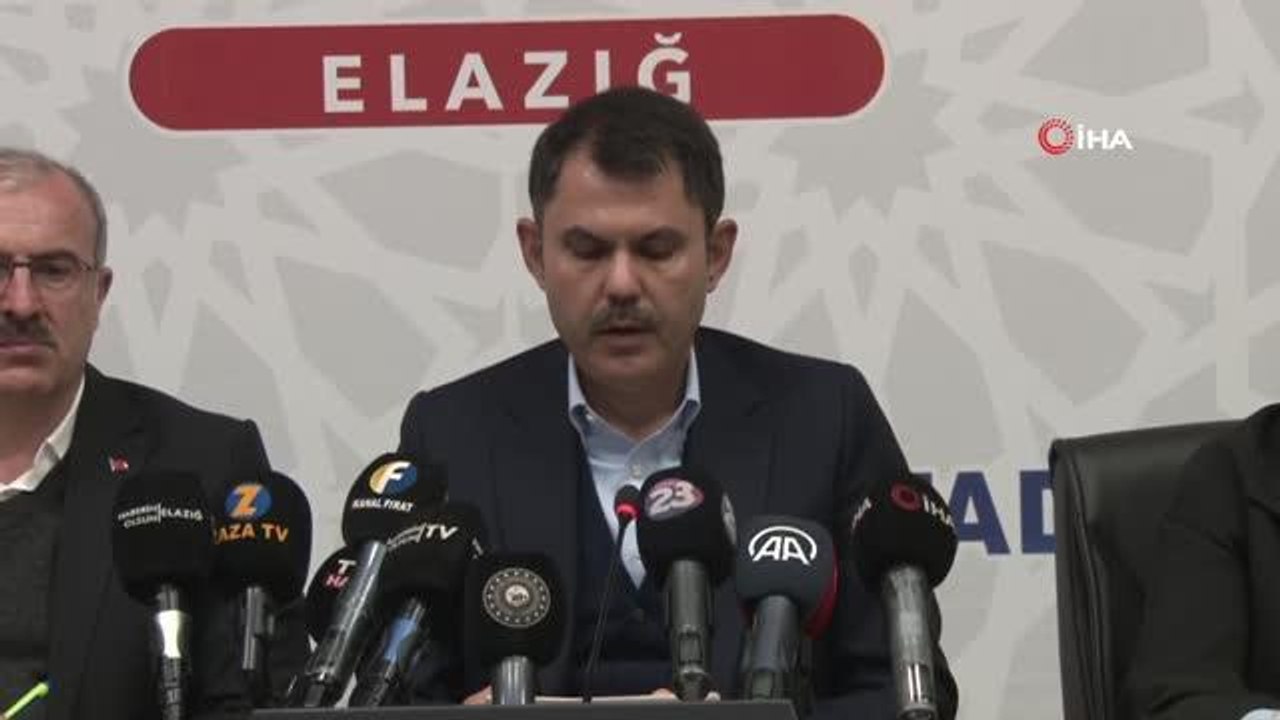 Bakan Kurum: "11 ilimizi yükselen Anadolu'nun yükselen şehirlerini inşallah hep birlikte inşa edeceğiz"