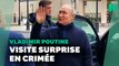 Visite surprise de Vladimir Poutine en Crimée au lendemain de son mandat d'arrêt