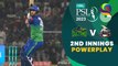 2nd Innings Powerplay | Multan Sultans vs Lahore Qalandars | Match 34 Final | HBL PSL 8 | MI2T