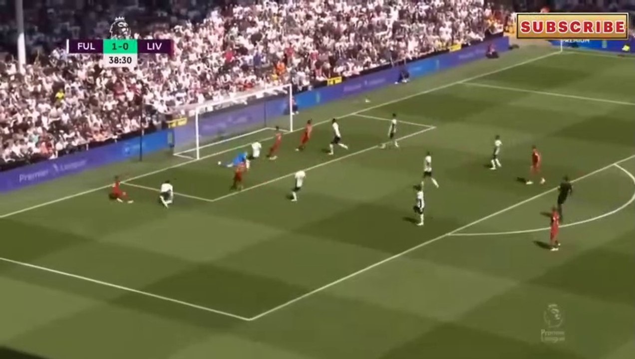 ملخص وأهداف مباراة ليفربول وفولهام 2_2 وأهداف ليفربول وفولهام وتألق صلاح