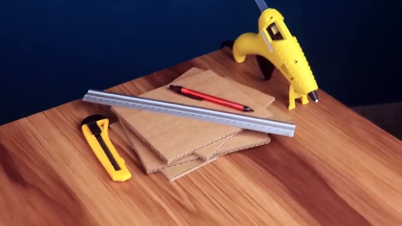 How To Make A Coin Bank From Cardboard ｜ Easy