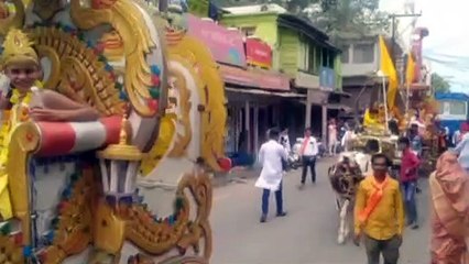 मां कर्मा जयंती पर निकाली शोभायात्रा