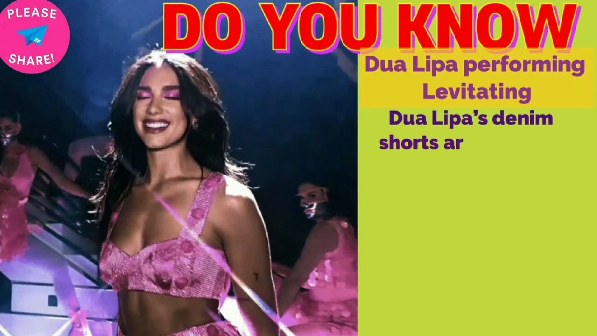 ⁣DUA LIPA FACT