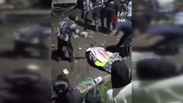 Meksika'da freni patlayan tır 6 aracı ezdi: 4 ölü, 25 yaralı