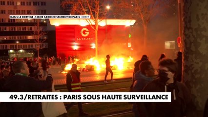 49.3/Retraites : Paris sous haute surveillance