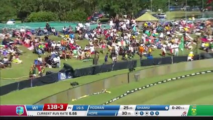 Hope hits 128 as West Indies set South Africa a big target