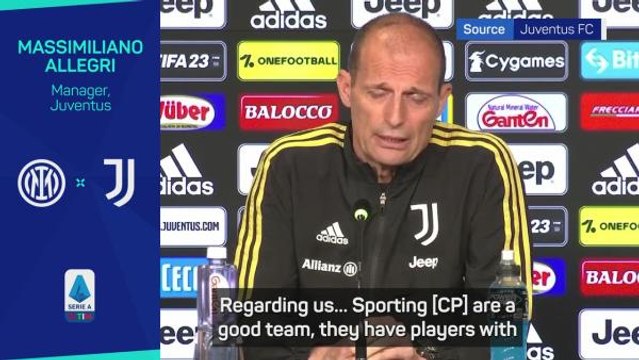 Allegri hoping an Italian team reaches Champions League final
