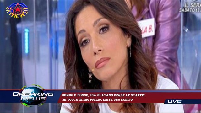 Uomini e donne, Ida Platano perde le staffe: mi toccate mio figlio, siete uno schifo'