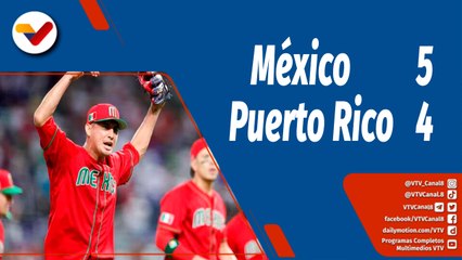 Video herunterladen: Deportes VTV |  México vence a Puerto Rico y logra pase a  la semifinal en Clásico Mundial de Béisbol 2023