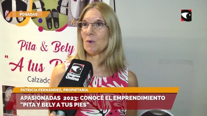 Apasionadas  2023: Conocé el emprendimiento "Pita y Bely a tus pies"