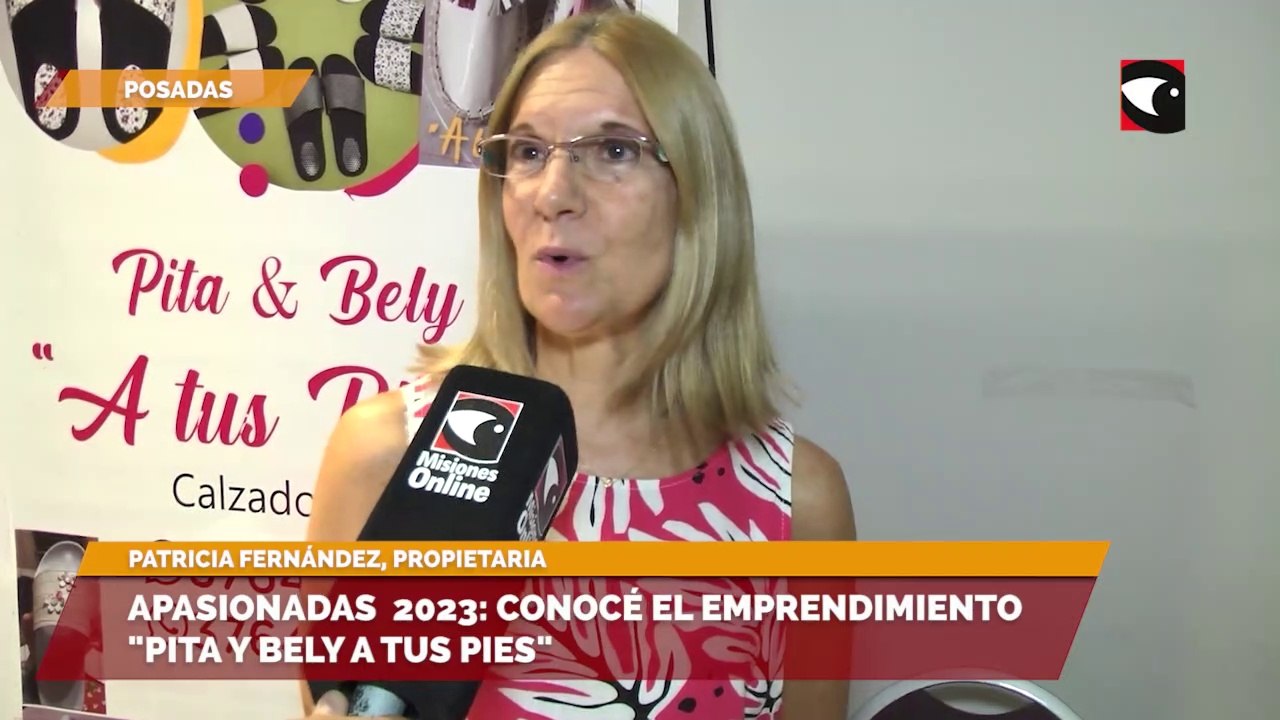Apasionadas  2023: Conocé el emprendimiento "Pita y Bely a tus pies"