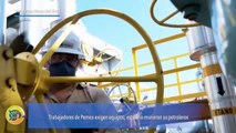 Petroleros acusan a Pemex de incumplimientos en seguridad durante macha en Veracruz