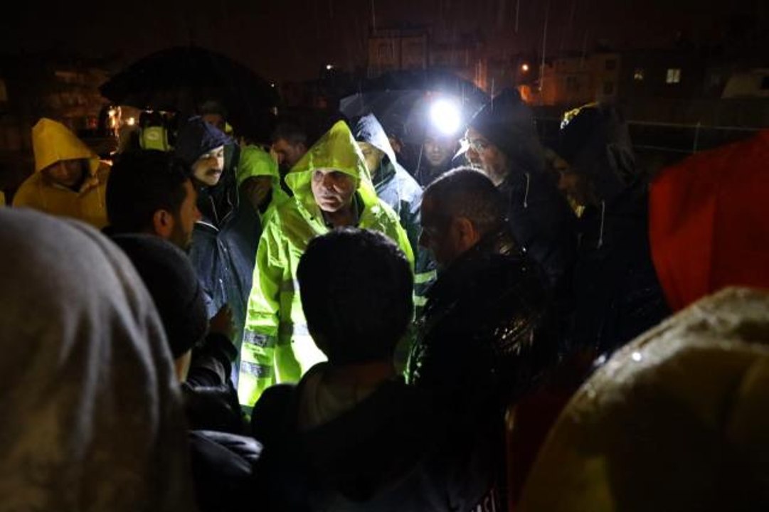 Selin vurduğu Şanlıurfa'da sağanak yağış etkili oluyor