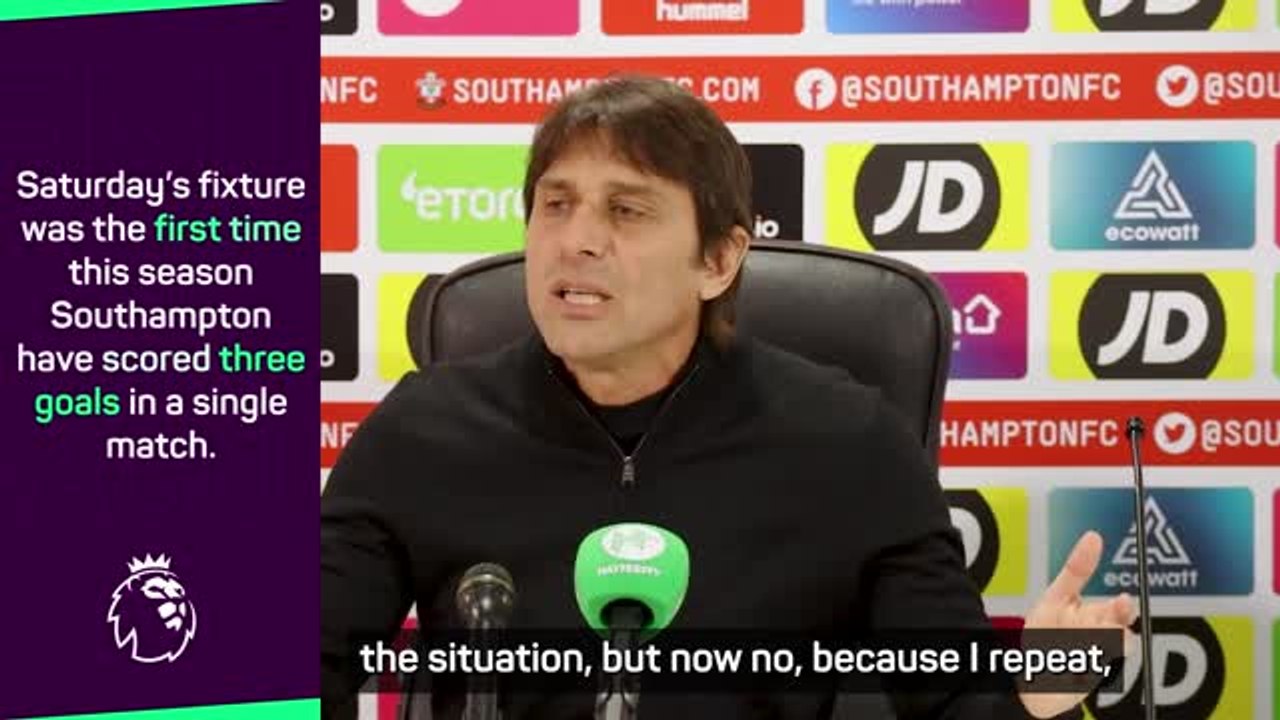 FOOTBALL: Premier League: Antonio Conte says Tottenham are "used to" disappointing results