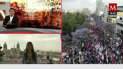 Llega Claudia Sheinbaum a Palacio Nacional para el aniversario de la Expropiación Petrolera