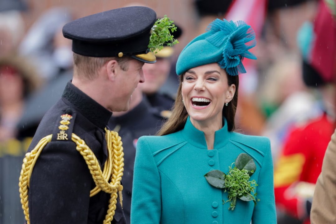 Herzogin Kate wird zum Oberst und William teilt süße Worte