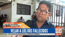 Velan a abuelo y nieta fallecidos en accidente en Cuatro Cañadas