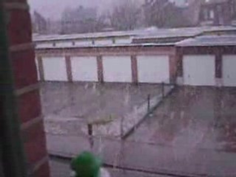 Mars snow 2008