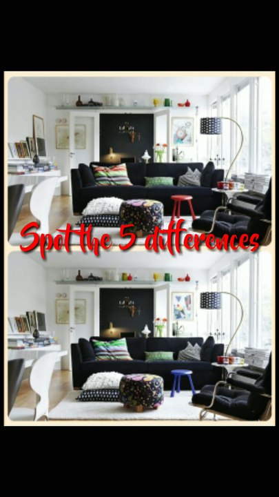 Spot the 5 differences with answer beautiful home pictures Puzzle best puzzles #shorts By Mr Nuruddin
