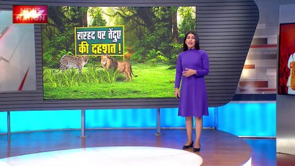 पाकिस्तान बॉर्डर के जरिए तेंदुआ आया, जिसके बाद गांव वाले दहशत में हैं