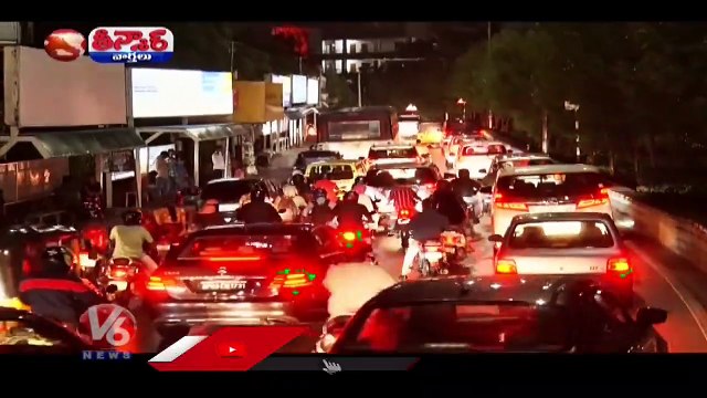 Heavy Rains In Hyderabad With Hailstorms _ Telangana Weather _ V6 Teenmaar (1)