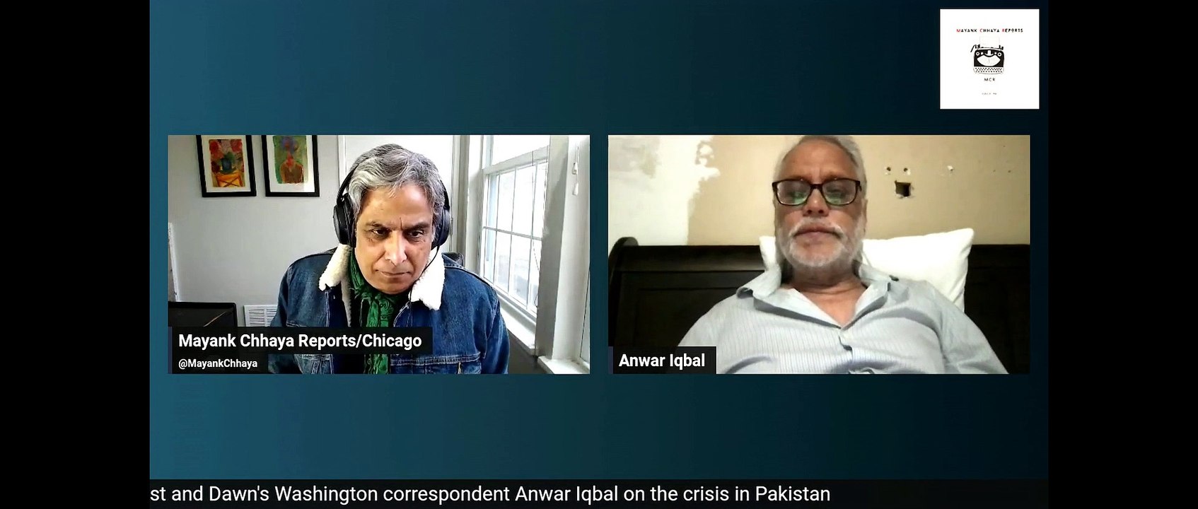 Anwar Iqbal, Washington correspondent of Pakistan's leading newspaper Dawn, speaks with Mayank Chhaya | SAM Conversation